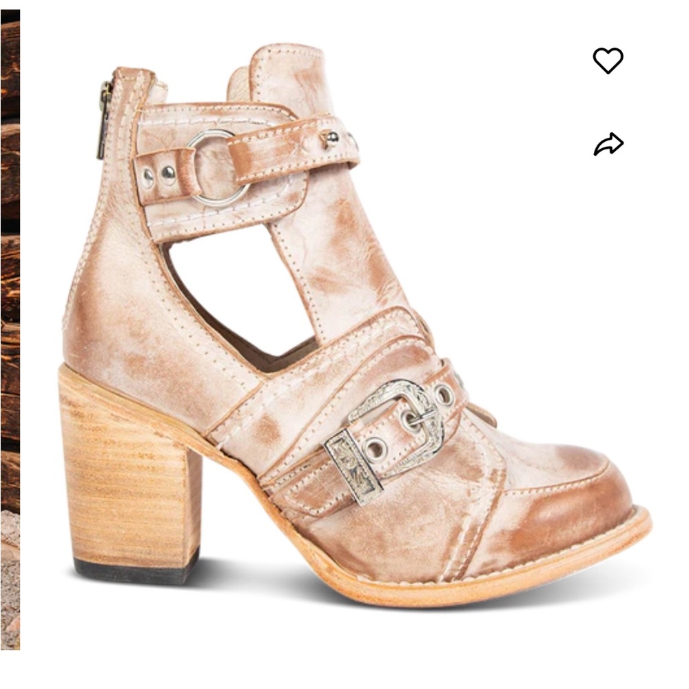 Freebird by Steven, Size 7, Leather Booties